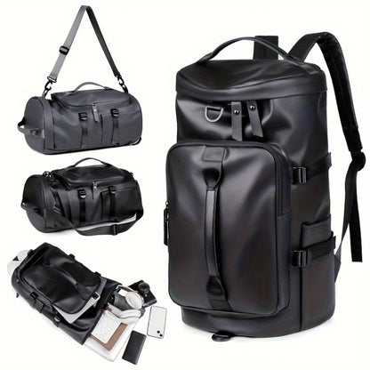 Sac à dos en cuir polyvalent
