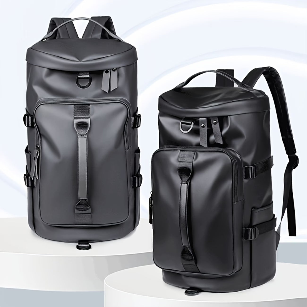 Sac à dos en cuir polyvalent